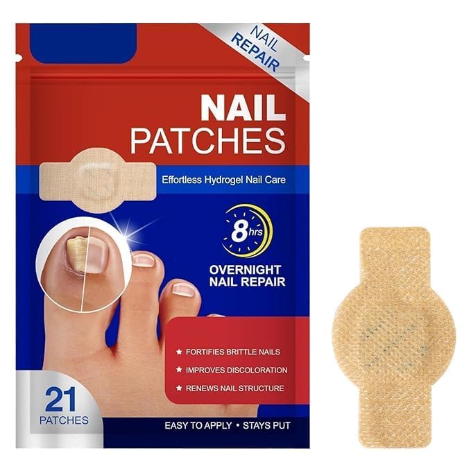 Advanced Fungal Nail Patch Treatment – Powerful Antifungal Solution | 21 Patches