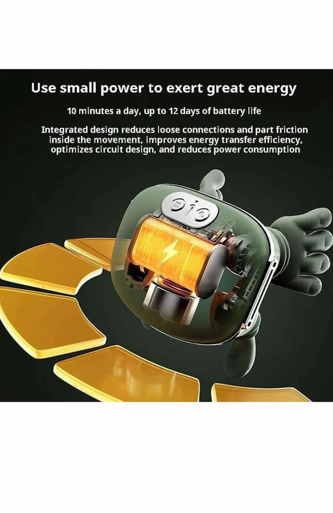 Shoulder And Neck Massager, Rechargeable, Manual Roller