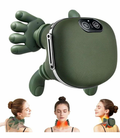 Shoulder And Neck Massager, Rechargeable, Manual Roller